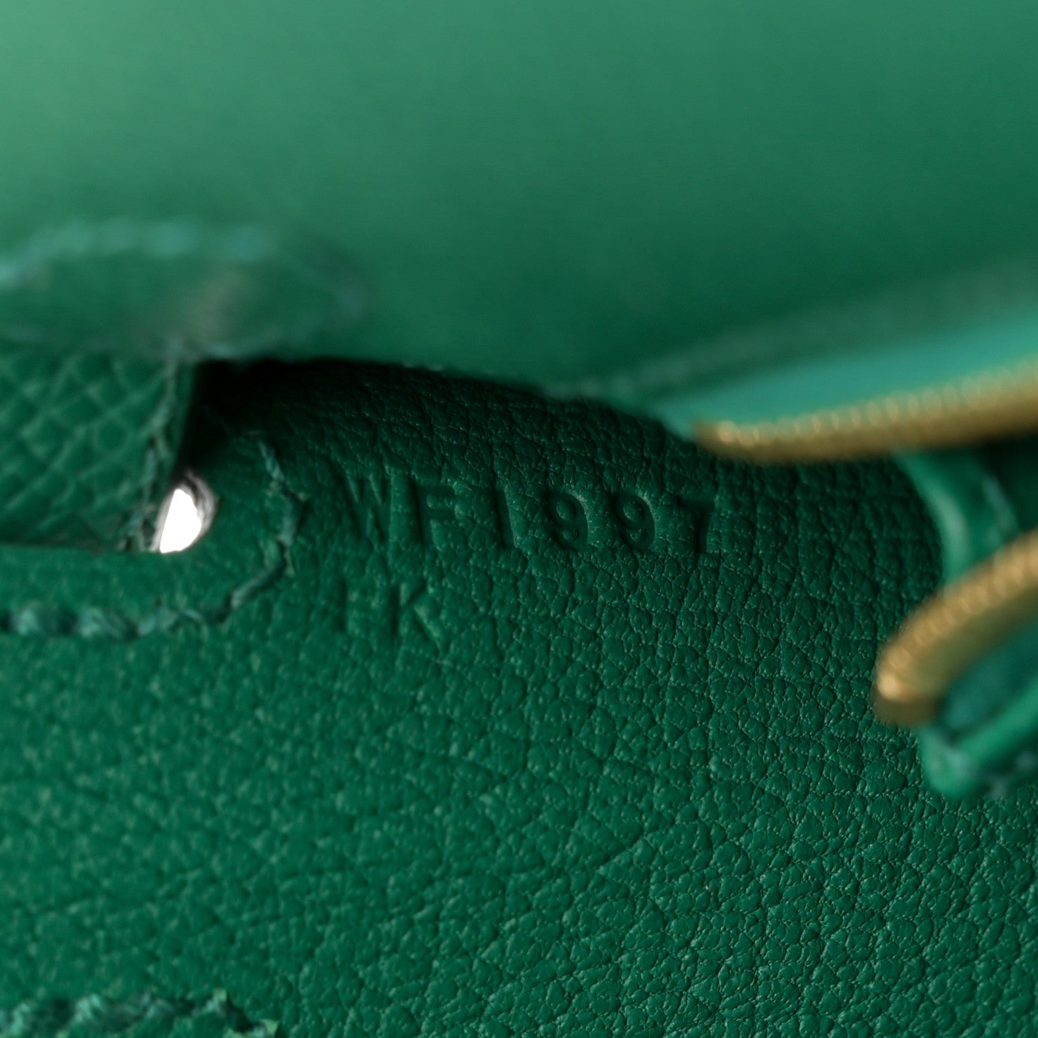 Hermes Epsom Kelly Sellier 25 Vert Vertigo 7 of 10