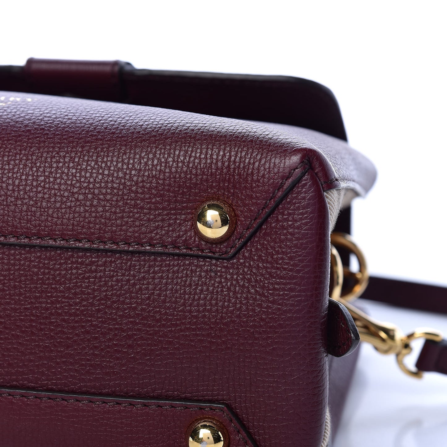 Derby Calfskin House Check Small Camberley Mahogany Red