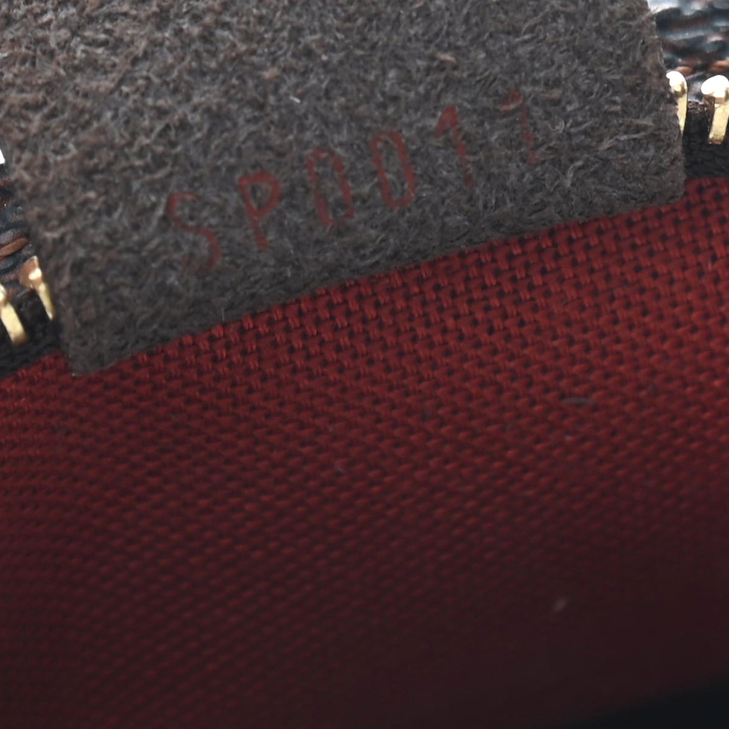 Damier Ebene Trousse Make Up Bag Pochette