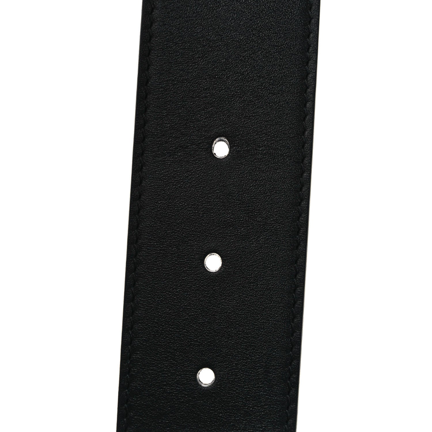 Gucci Calfskin Crystal Double G 40mm Belt 80 32 Black 4 of 4