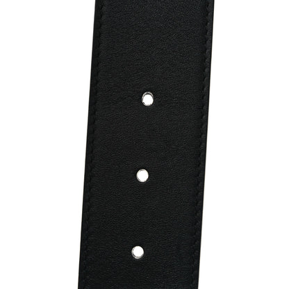 Gucci Calfskin Crystal Double G 40mm Belt 80 32 Black 4 of 4