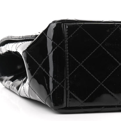 Chanel Patent Quilted Maxi Single Flap Black 10 of 11