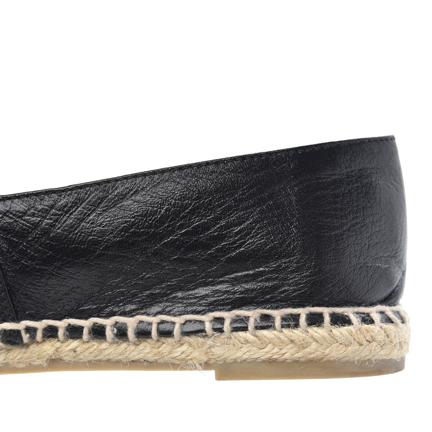 Lambskin CC Espadrilles 41 Black