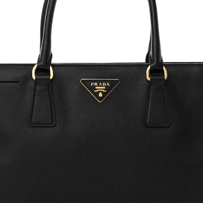 Prada Saffiano Lux Medium Tote Black 7 of 11