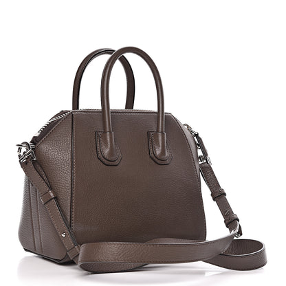 Givenchy Sugar Goatskin Mini Antigona Heather Grey 4 of 11
