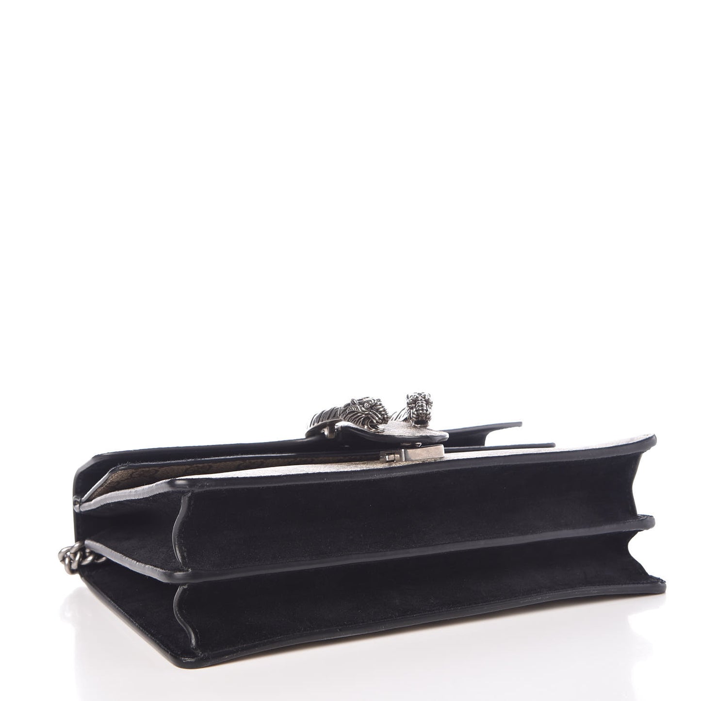 GG Supreme Monogram Small Dionysus Shoulder Bag Black