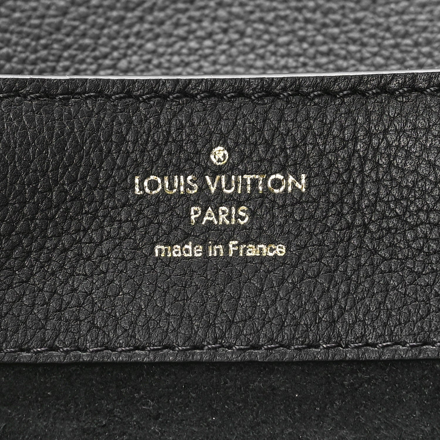 Louis Vuitton Calfskin Lockme Mini Backpack Black 5 of 7