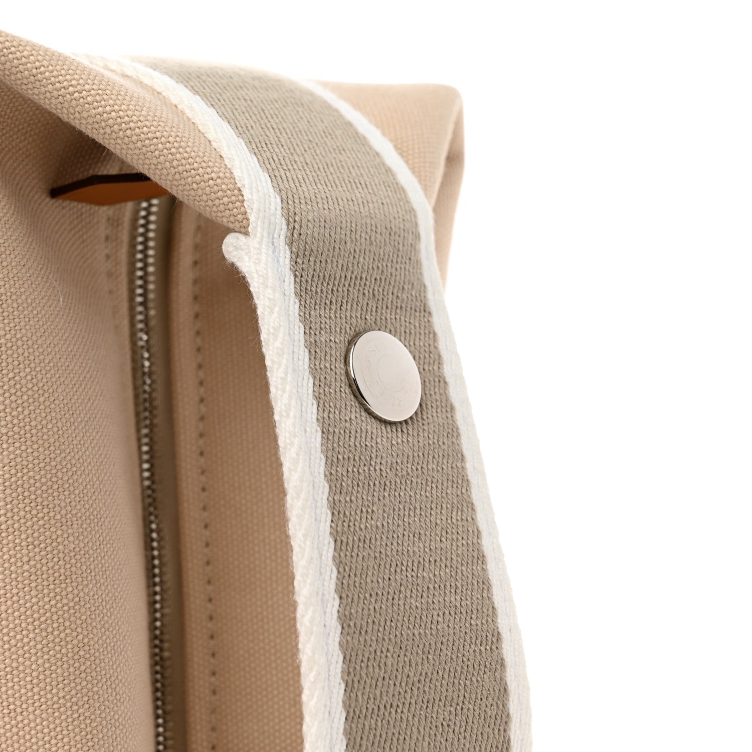 Hermes Canvas Small Bride-A-Brac Pouch Natural 6 of 10