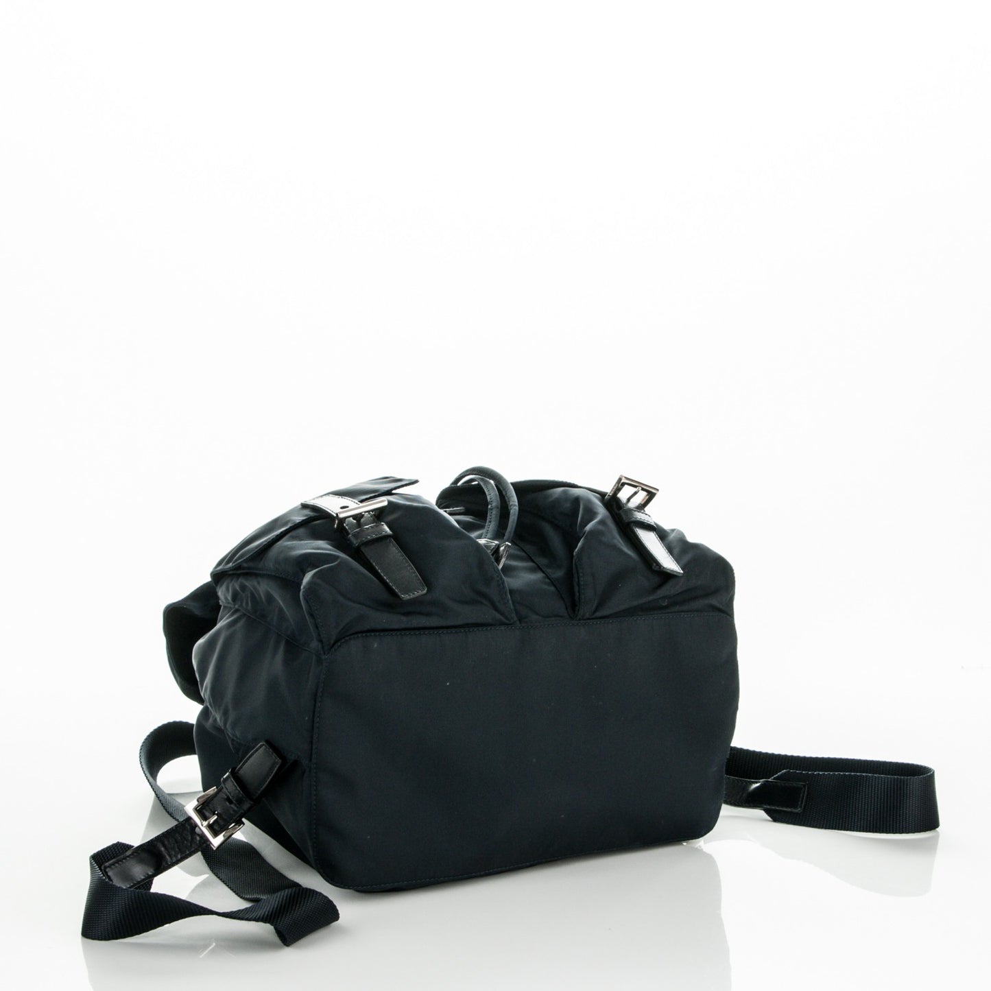 Tessuto Nylon Medium Backpack Blue