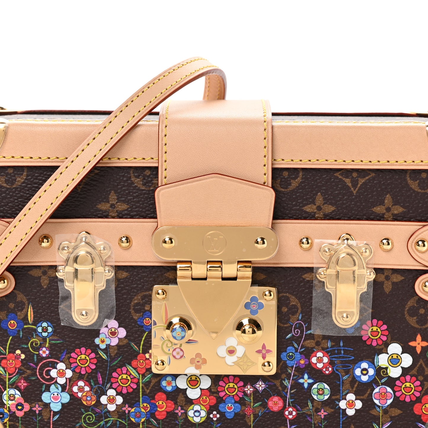 LV X TM Monogram Flowers Petite Malle