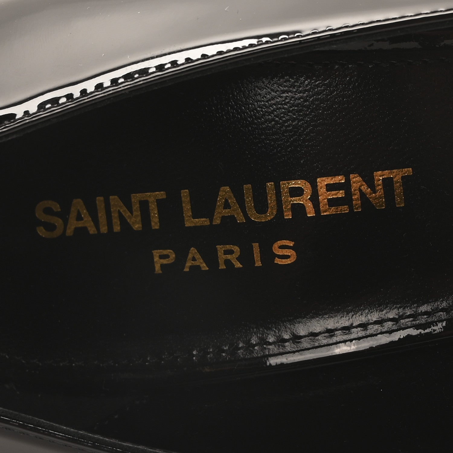 Saint Laurent Patent Opyum 85 Pumps 38 Black 8 of 8