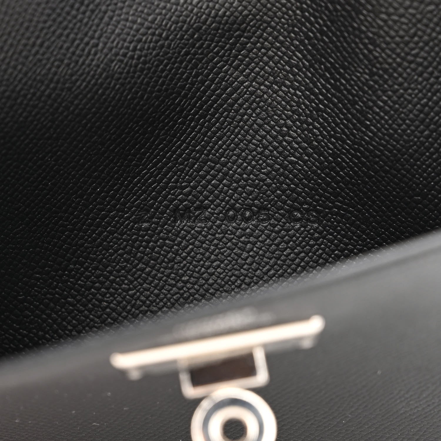 Hermes Epsom Kelly Pocket Compact Wallet Black 7 of 7