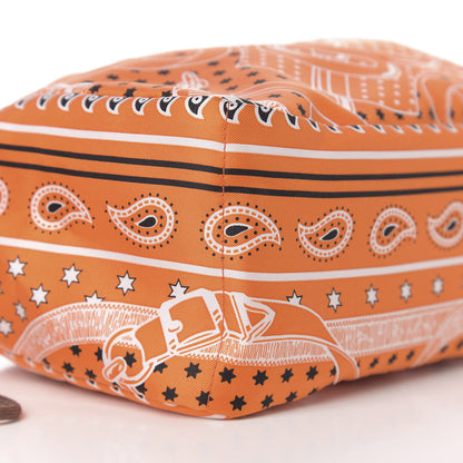 Hermes Barenia Silk Eperons d'Or Fourbi 25 MM Pouch Orange Fauve 6 of 8