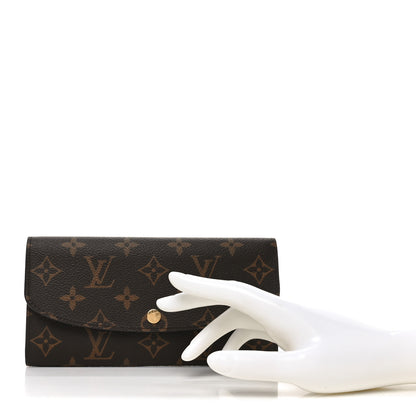 Louis Vuitton Monogram Emilie Wallet Fuchsia 2 of 6