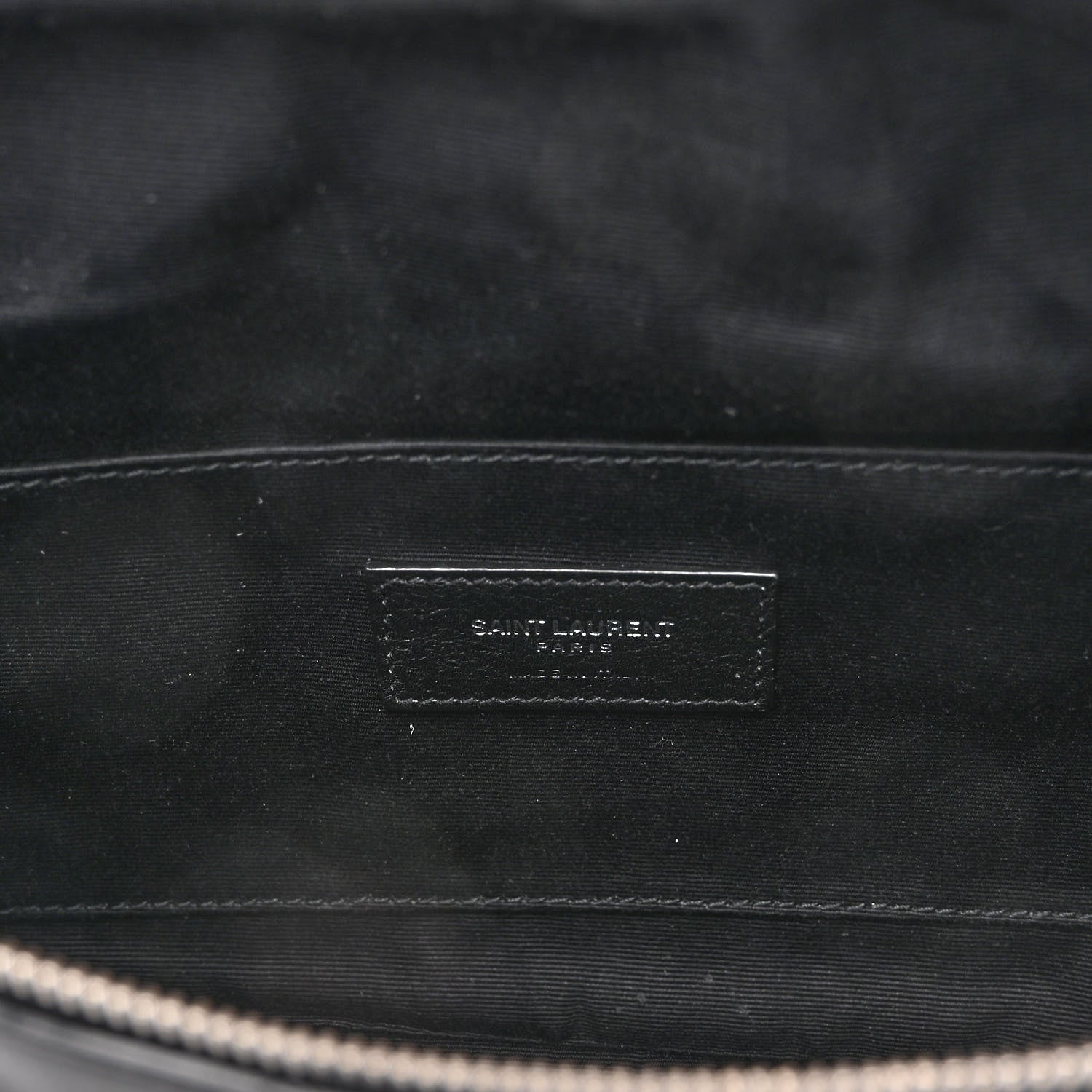 Saint Laurent Calfskin Belt Bag Black 6 of 9