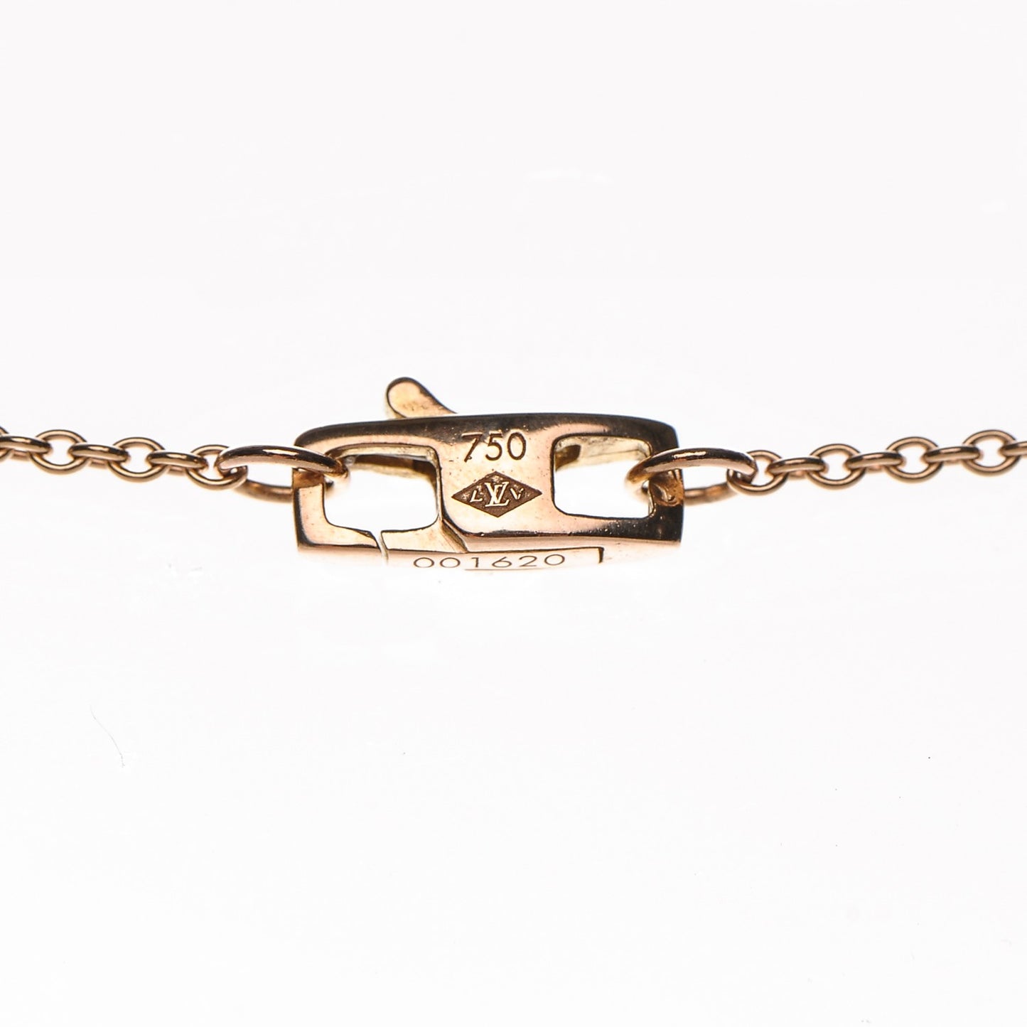 18K Yellow Gold Empreinte Pendant Necklace