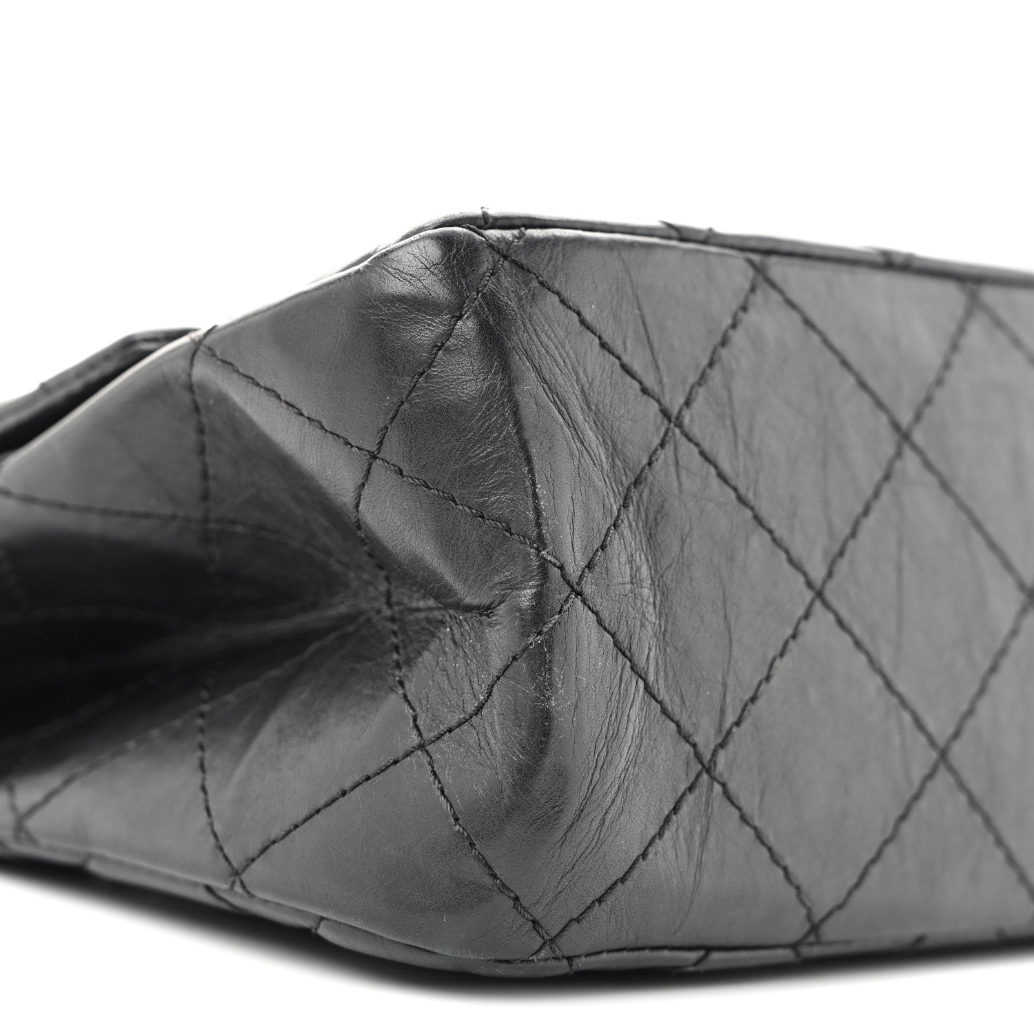 Chanel Aged Calfskin Quilted 2.55 Reissue 227 Flap Black 8 of 11
