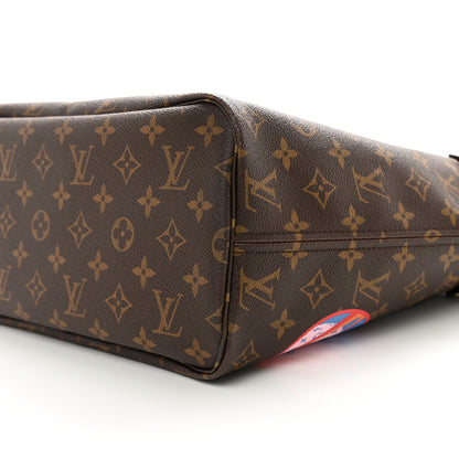 Louis Vuitton Monogram My LV World Tour Neverfull MM 9 of 9