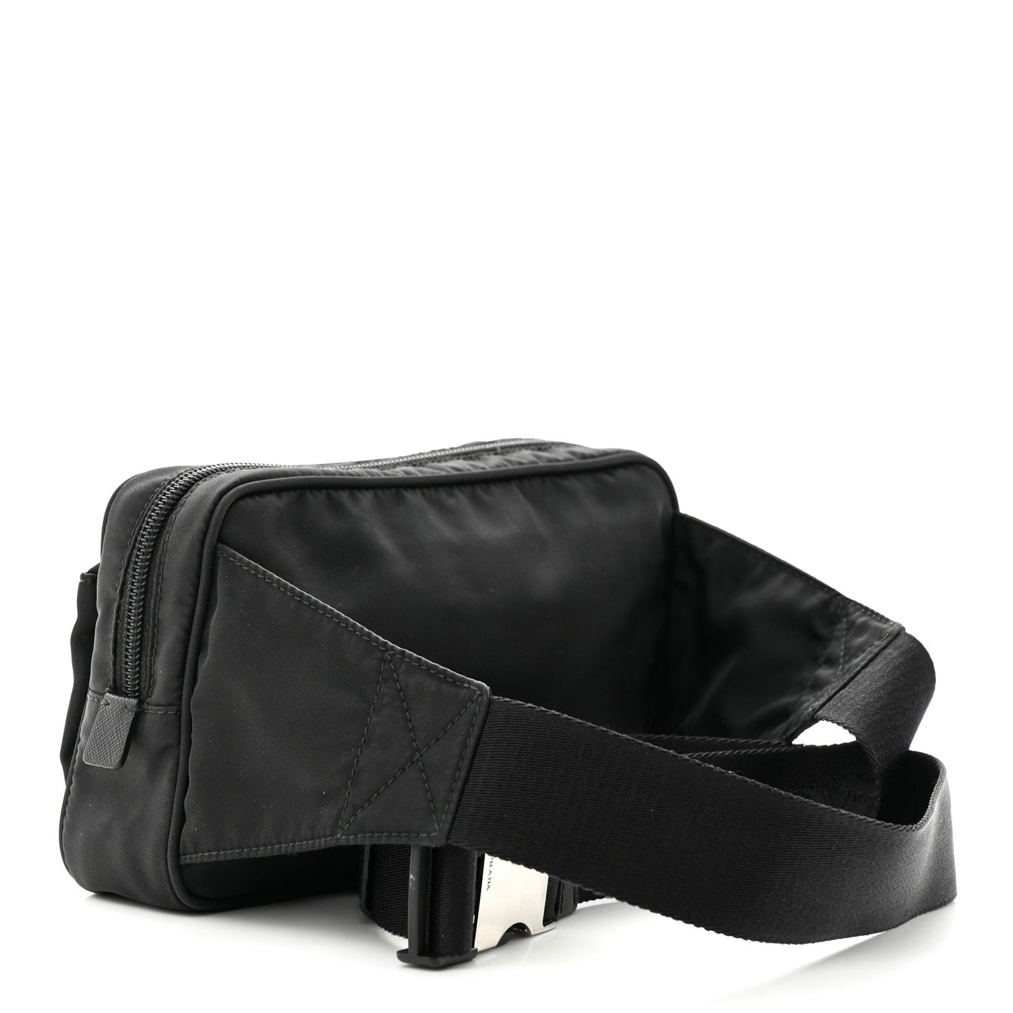 Tessuto Nylon Belt Bag Black