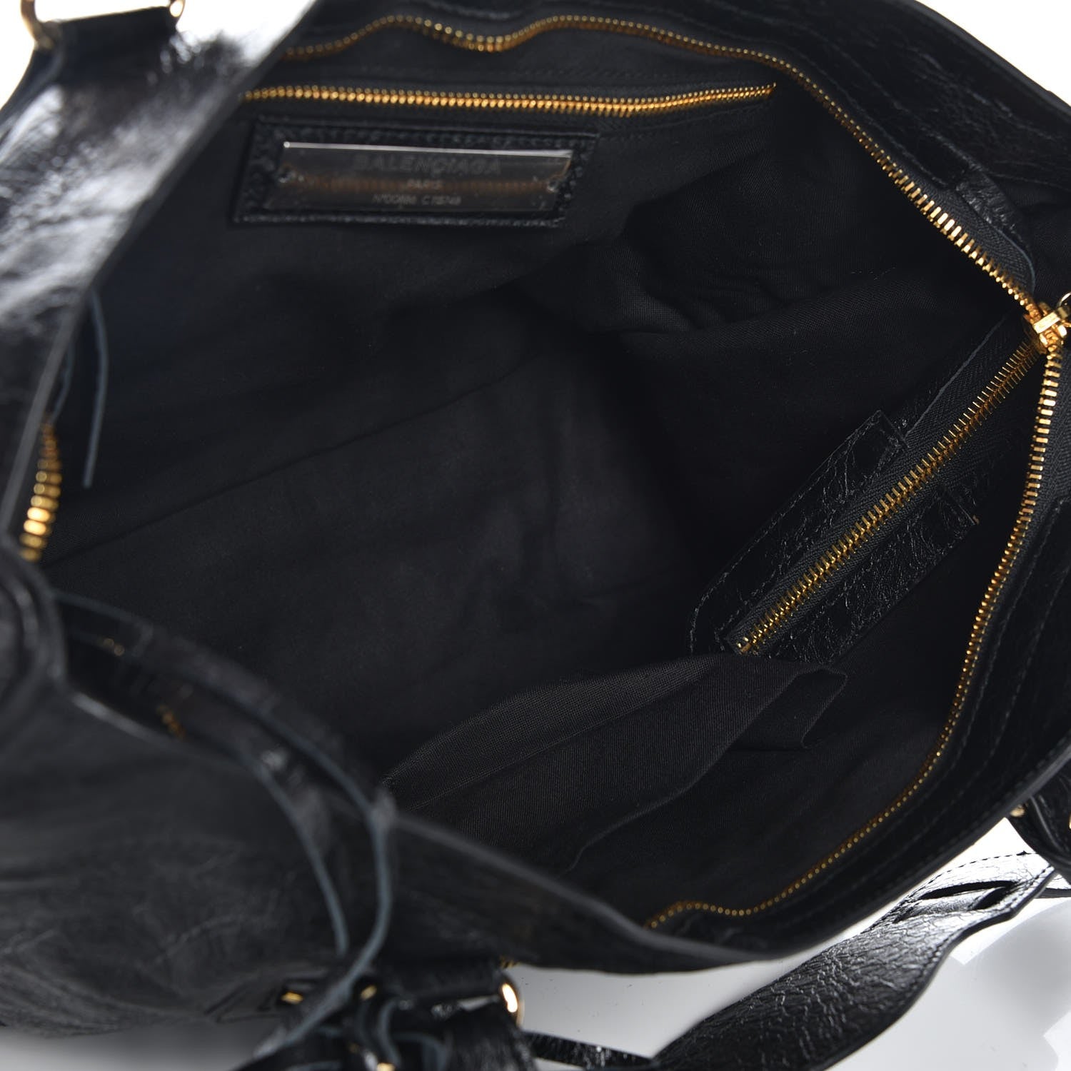 Balenciaga Agneau Classic Gold Hardware City Black 6 of 8
