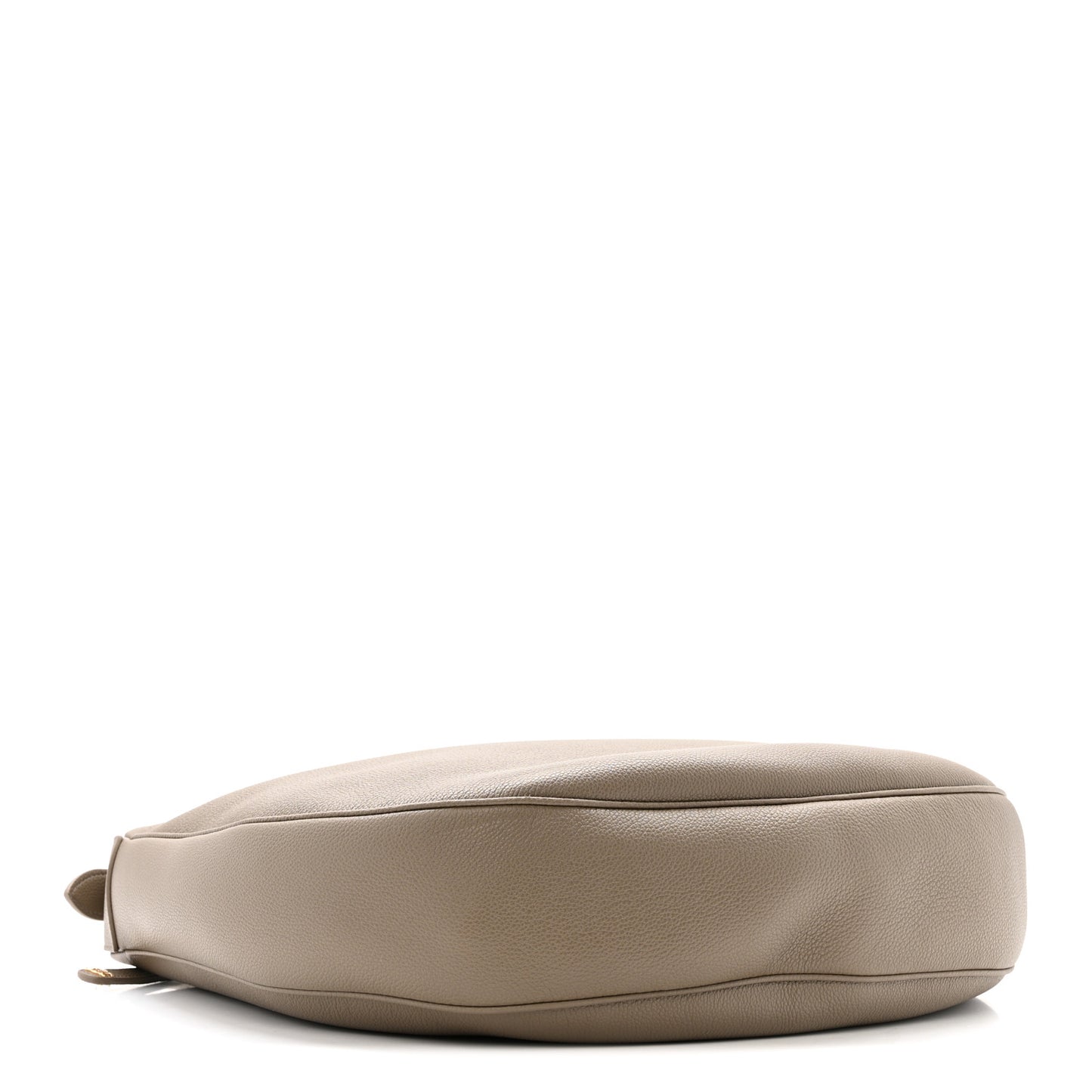 Supple Grained Calfskin Large Lulu Shoulder Bag Souris