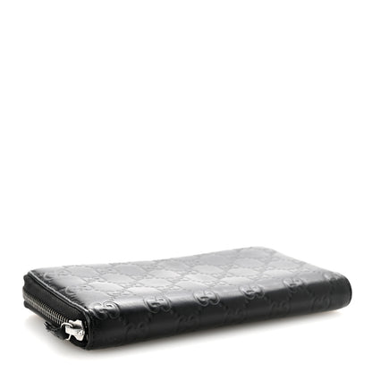 Gucci Guccissima Signature Microguccissima Bree Zip Around Wallet Black 4 of 11