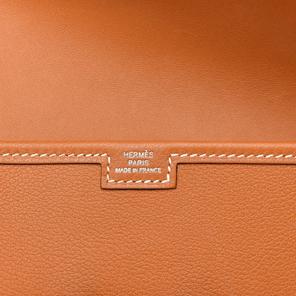 Hermes Evercolor Jige Elan 29 Clutch Toffee 8 of 10