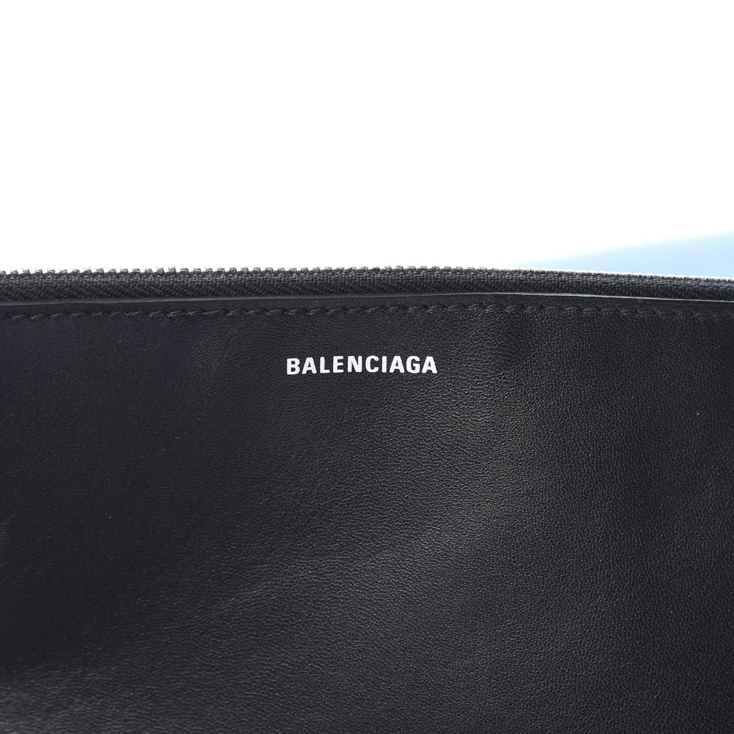 Grained Calfskin Winter 18 Campaign Medium Supermarket Tote Red Blue