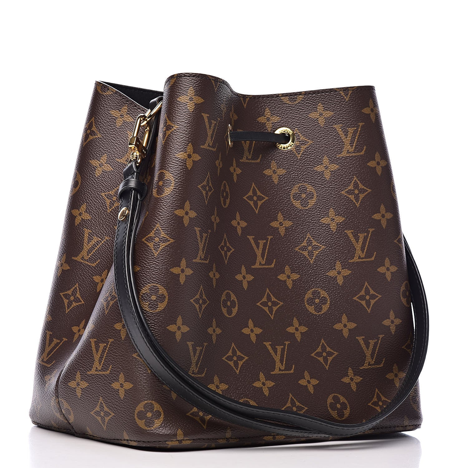Louis Vuitton Monogram Neonoe MM Black 3 of 10