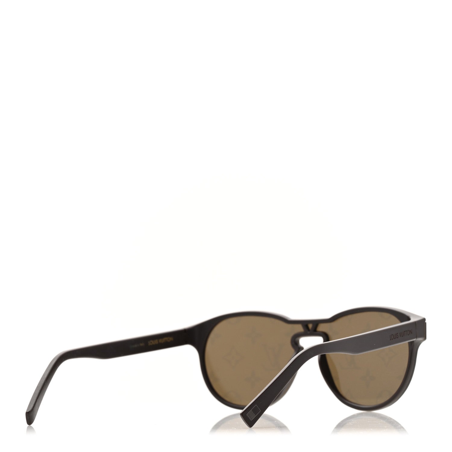 Louis Vuitton Acetate LV Waimea Round Sunglasses Z1487W Brown 4 of 7