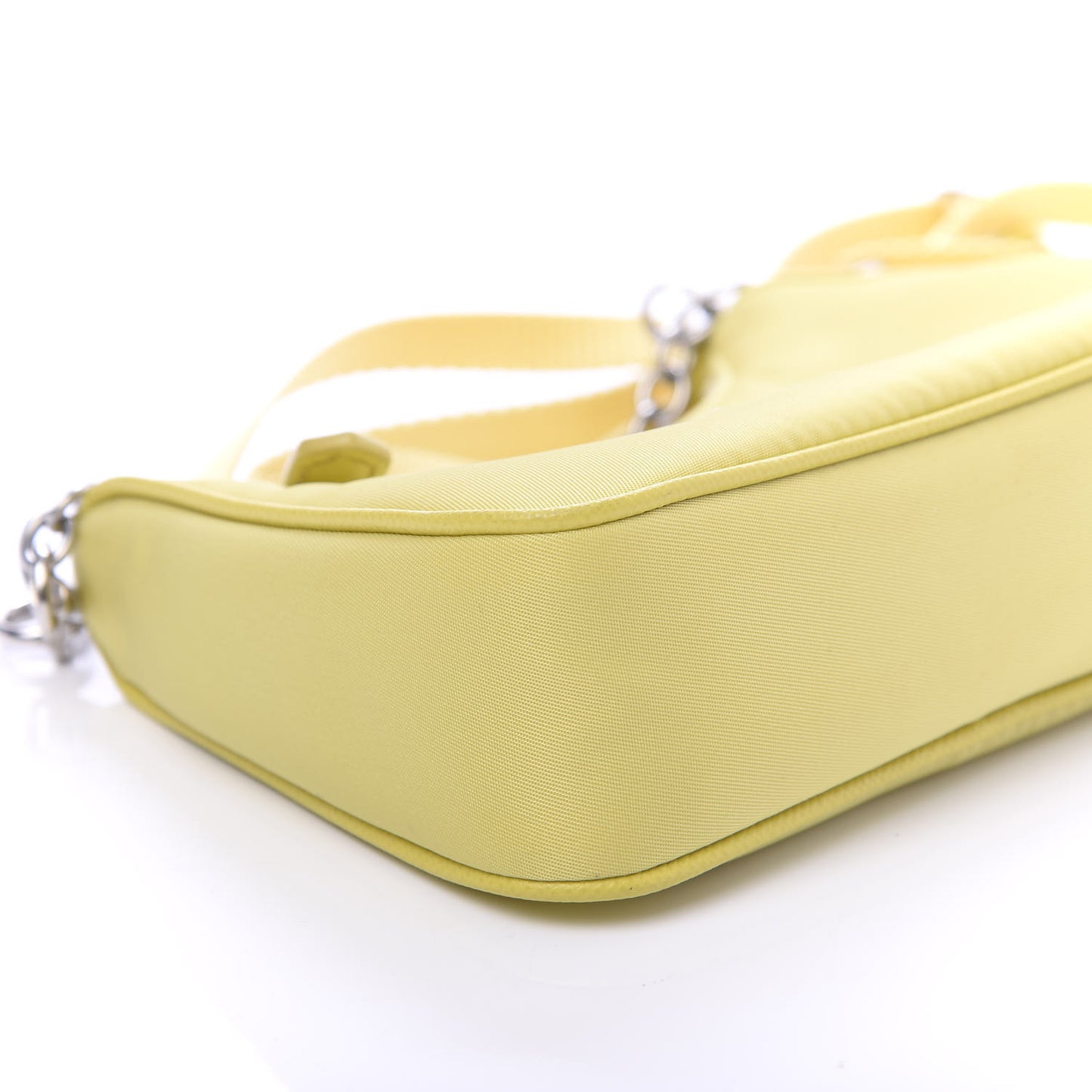 Tessuto Nylon Saffiano Mini Re-Edition 2000 Shoulder Bag Ananas