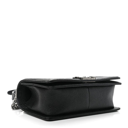 Chanel Caviar Quilted Medium Boy Flap Black 4 of 10
