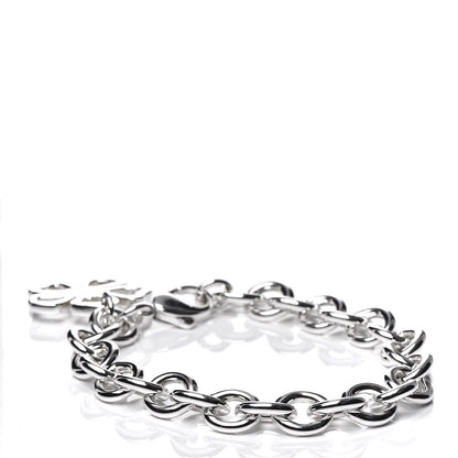 Tiffany Sterling Silver Flower Charm Bracelet 3 of 4