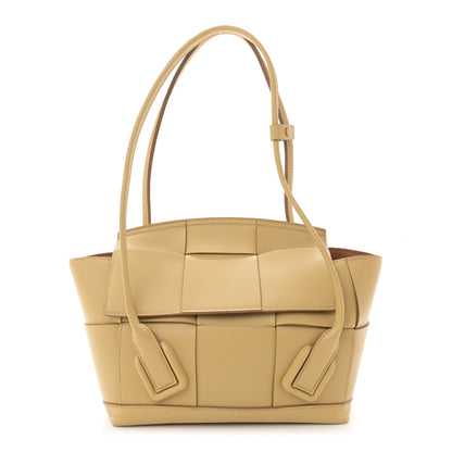 Bottega Veneta French Calfskin Maxi Intrecciato Small Arco Tapioca 1 of 10