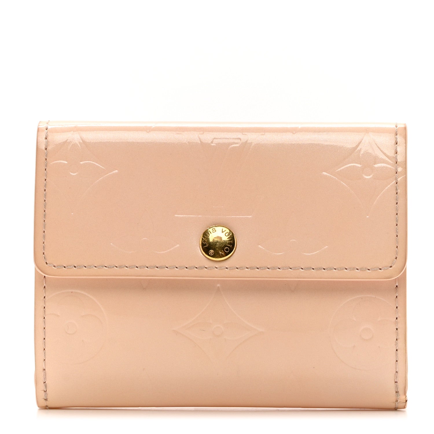 Louis Vuitton Vernis Elise Wallet Marshmallow 1 of 7