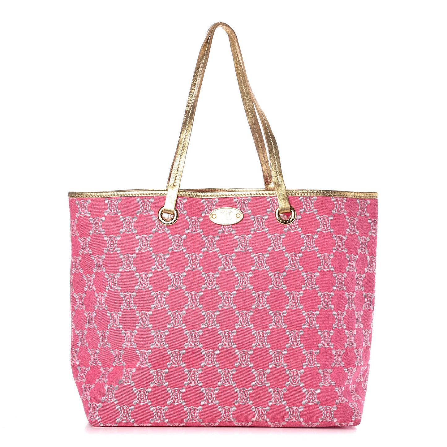 Canvas Macadam Tote Bag Pink