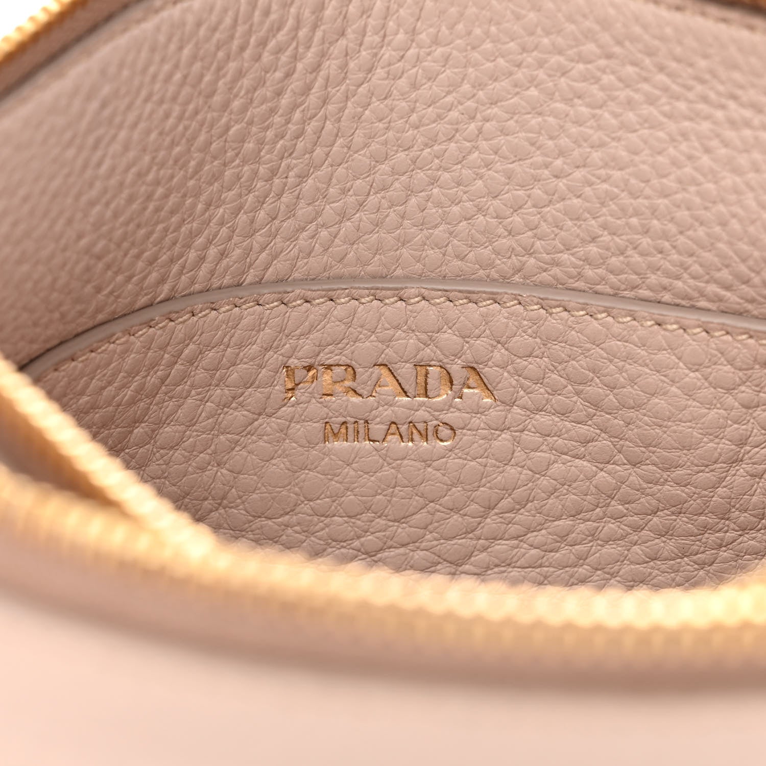 Prada Vitello Phenix Double Zip Crossbody Bag Pink 7 of 12