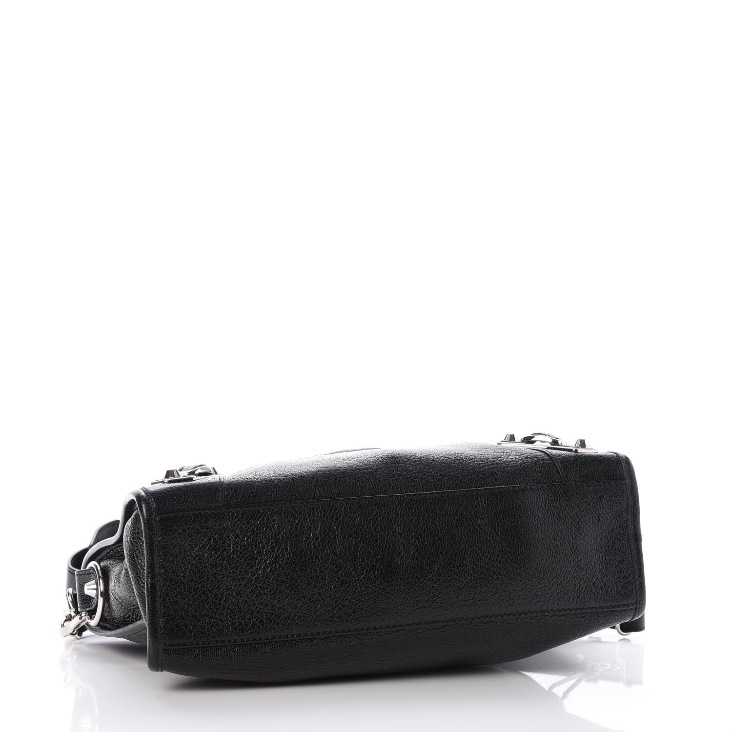 Balenciaga Chevre Silver Metallic Edge Hardware S City Black 4 of 7