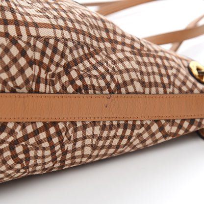 MCM Visetos Medium Liz Reversible Shopper Tote Cognac 14 of 15