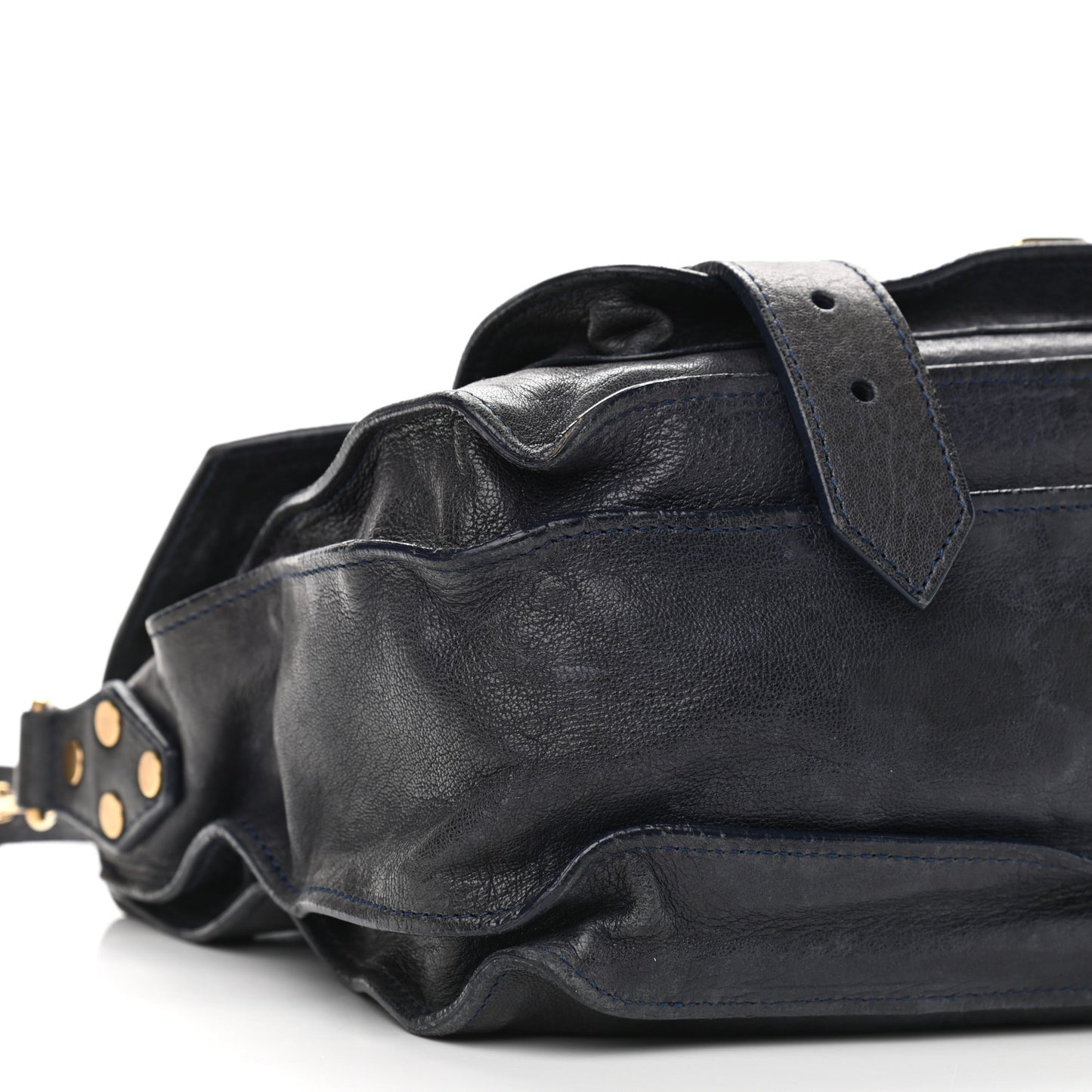 Lambskin Medium PS1 Satchel Midnight