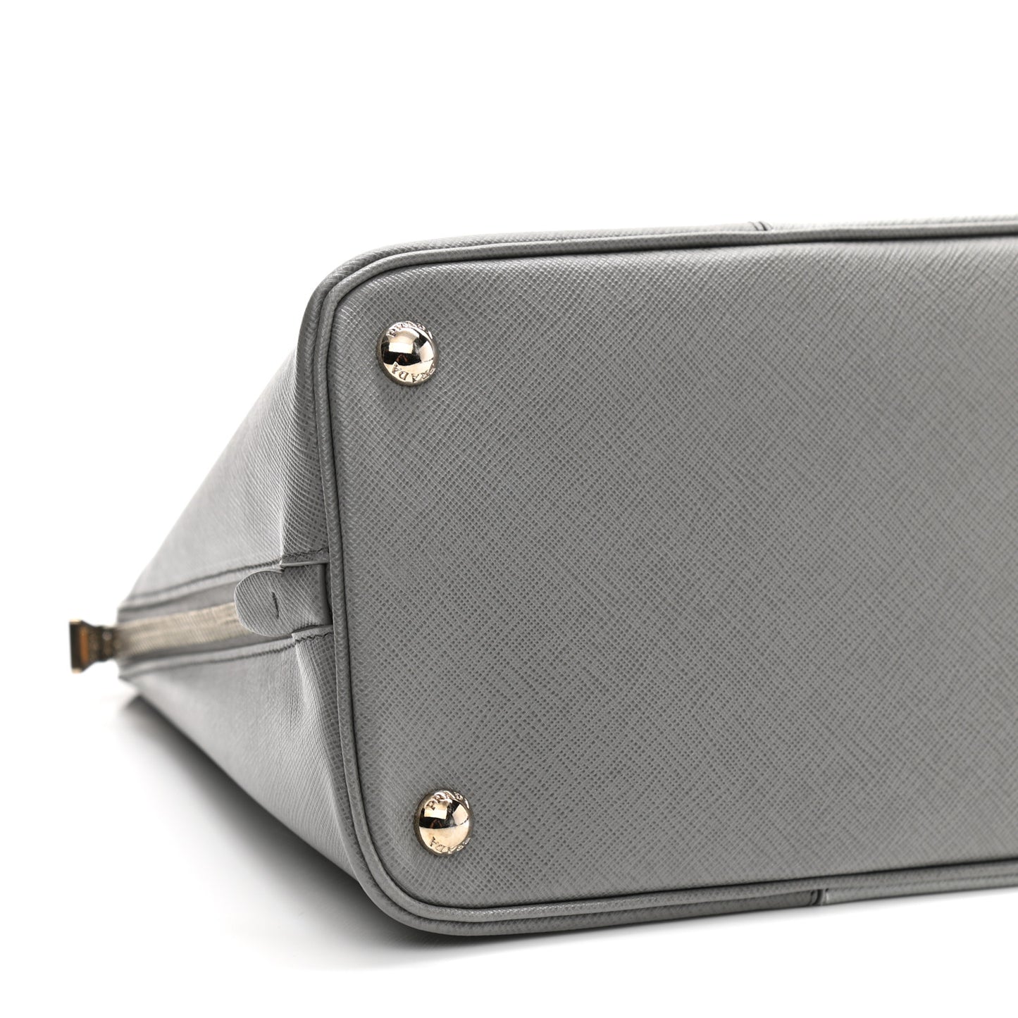 Saffiano Lux Bi-Color Promenade Tote Marmo Argilla