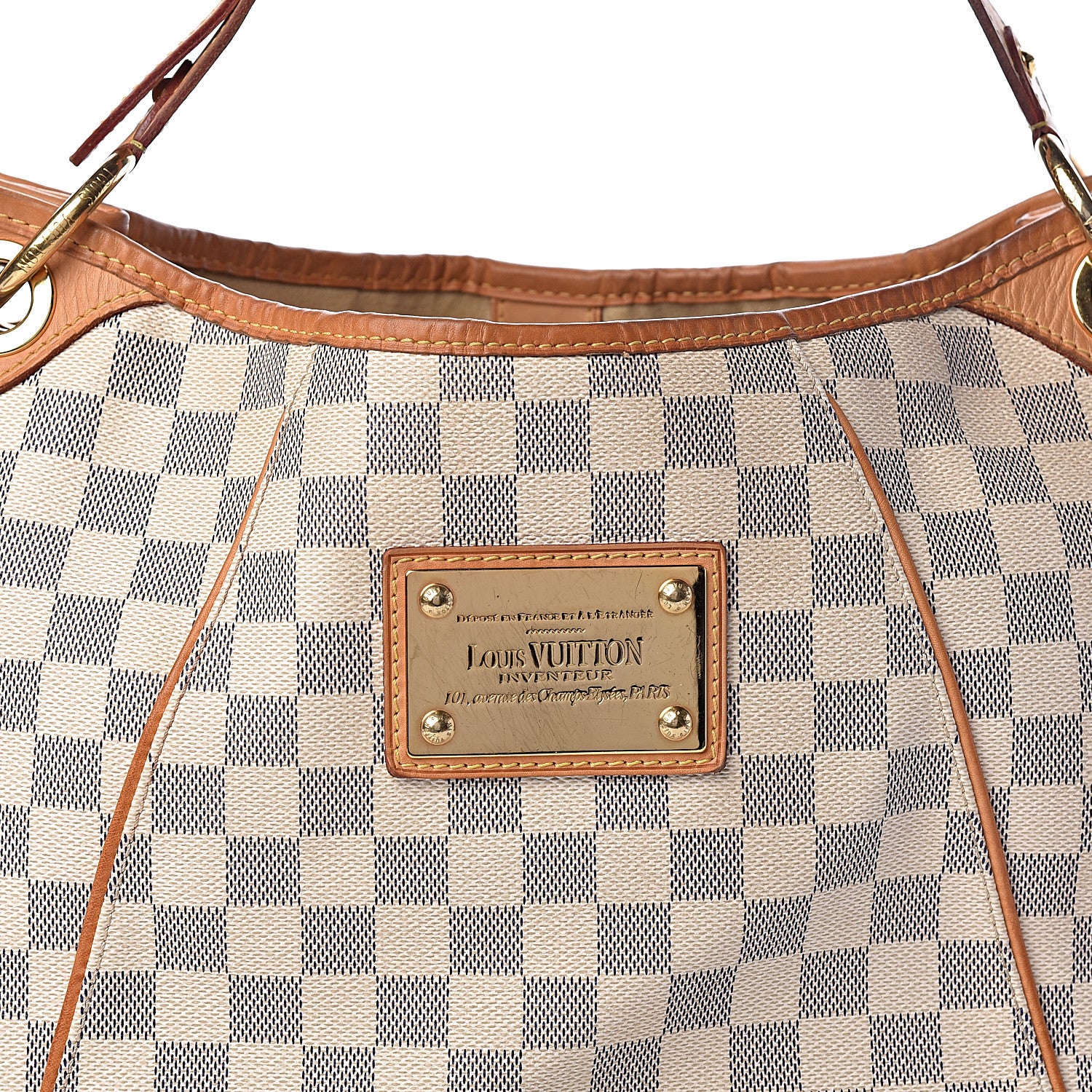 Louis Vuitton Damier Azur Galliera PM 7 of 9