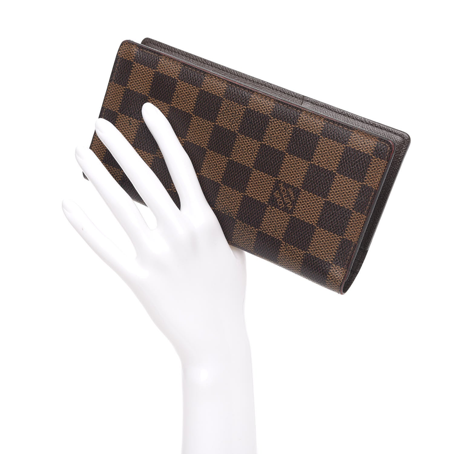 Louis Vuitton Damier Ebene Brazza Wallet 2 of 10