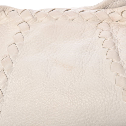 Bottega Veneta Cervo Deerskin Large Hobo Bianco White 16 of 16