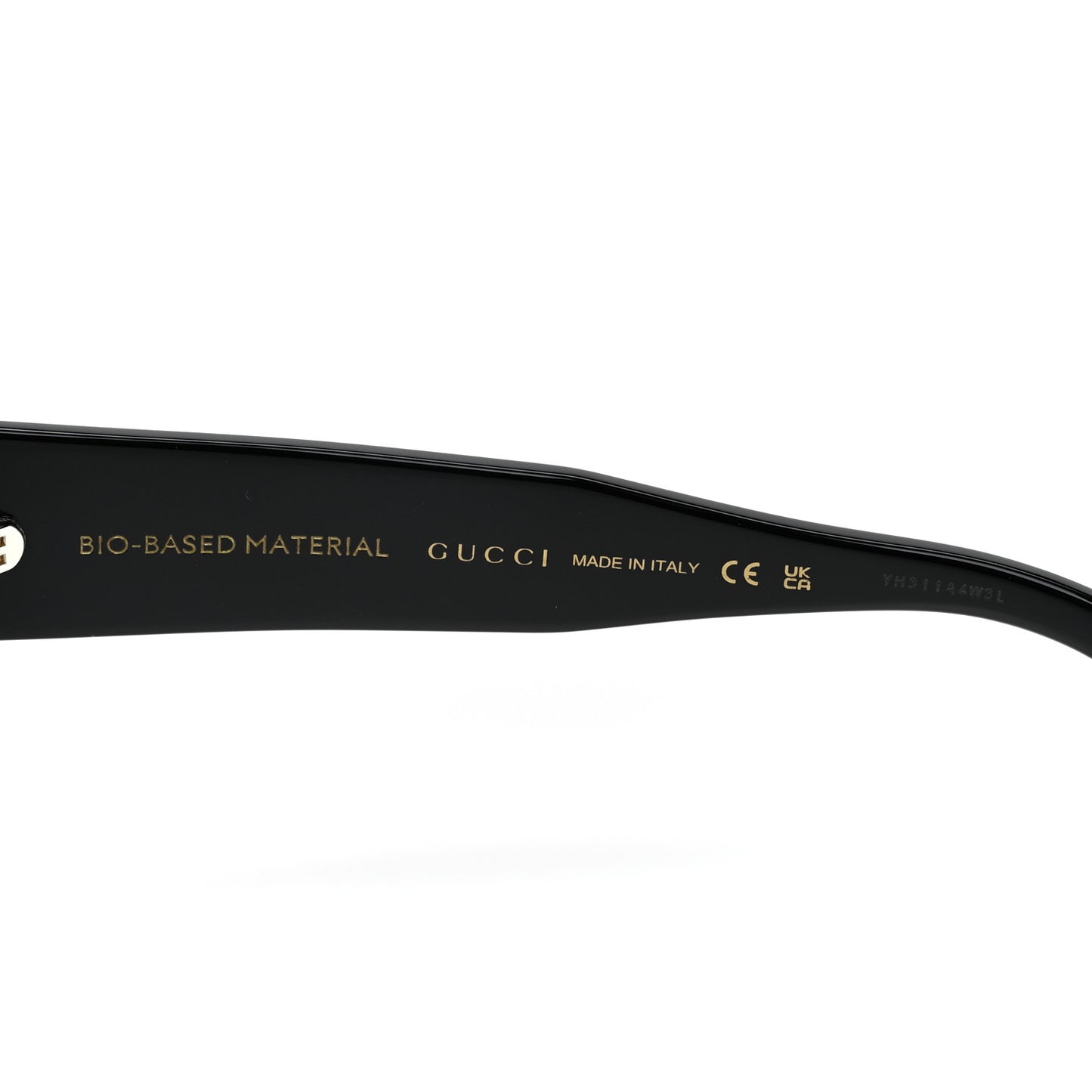 Acetate Square Sunglasses GG1111S Black
