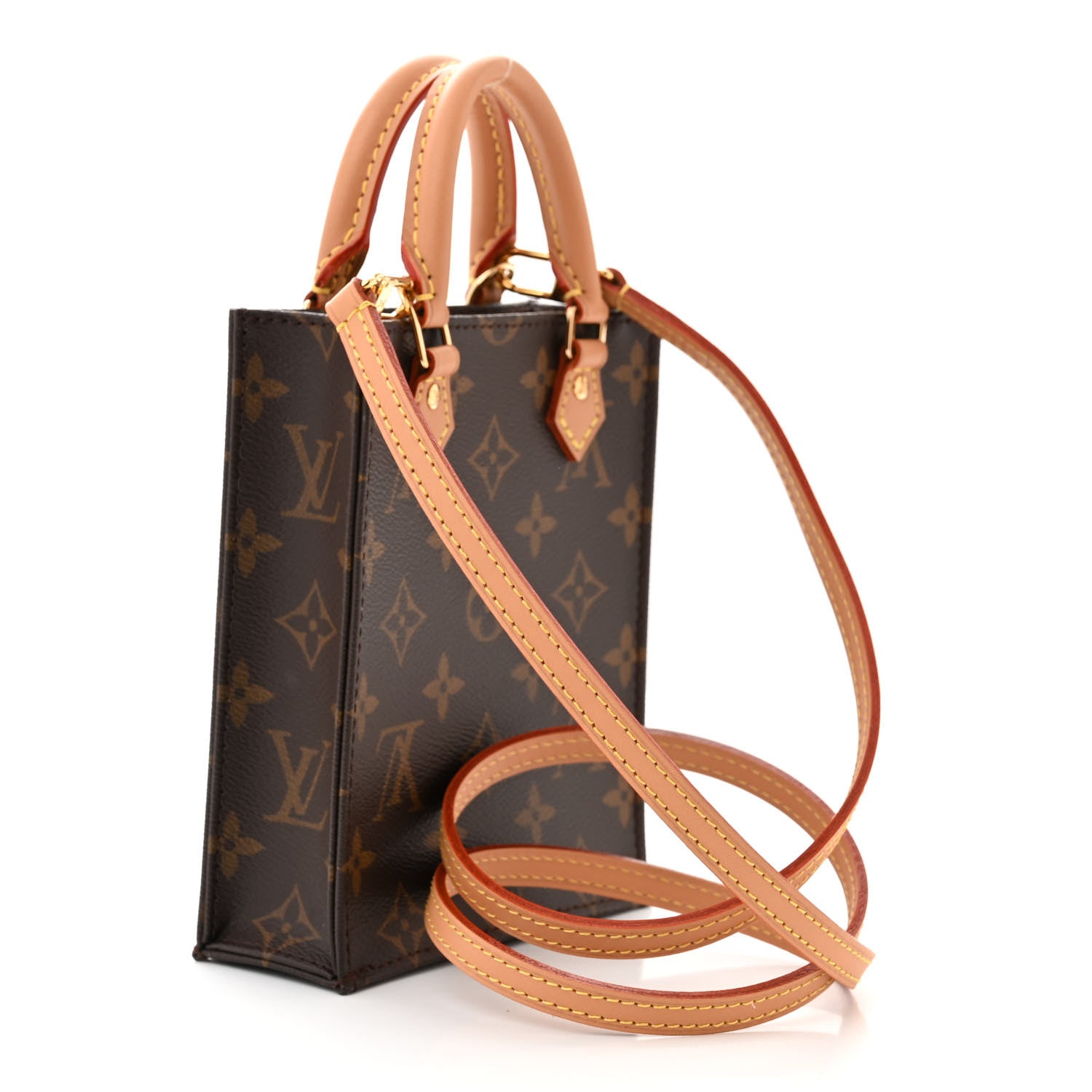 Louis Vuitton Monogram Petit Sac Plat 3 of 9