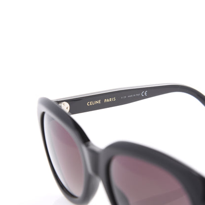 Celine Acetate Round Sunglasses CL400711 Black 6 of 6