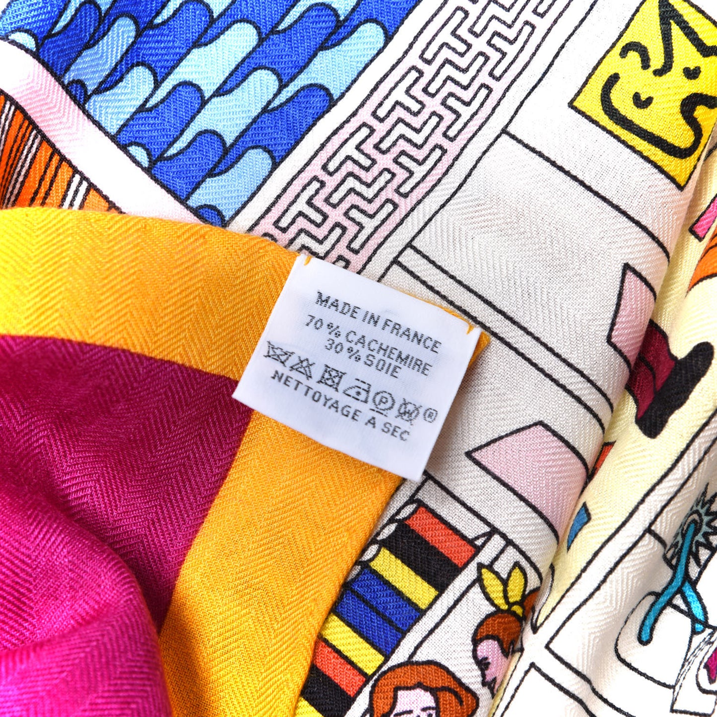 Cashmere Silk La Maison des Carres Shawl 140