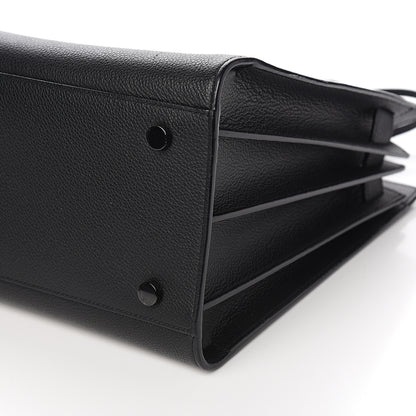 Saint Laurent Grained Calfskin Small Sac De Jour Black 8 of 9