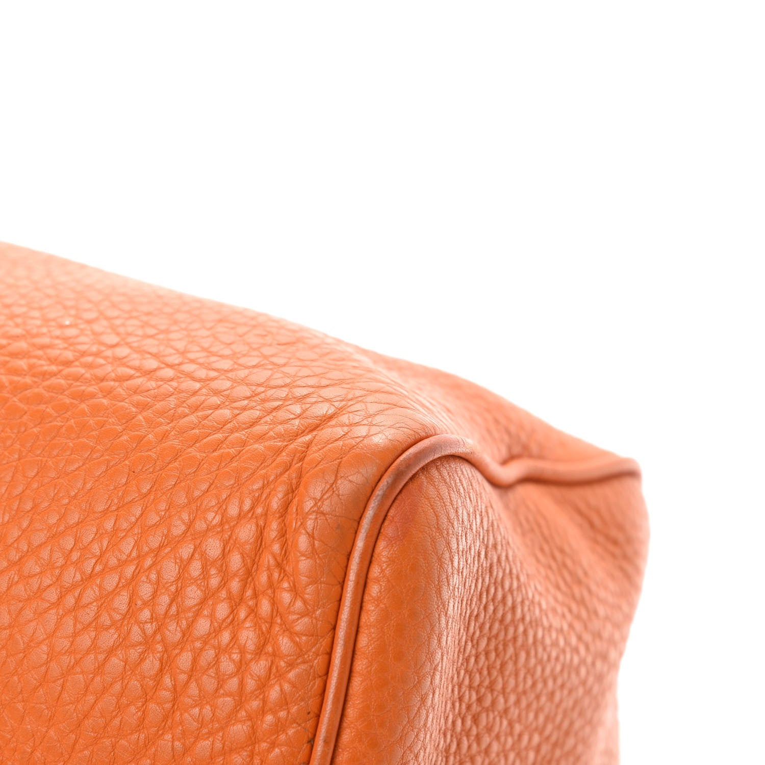 Prada Vitello Daino Shoulder Bag Papaya 9 of 21